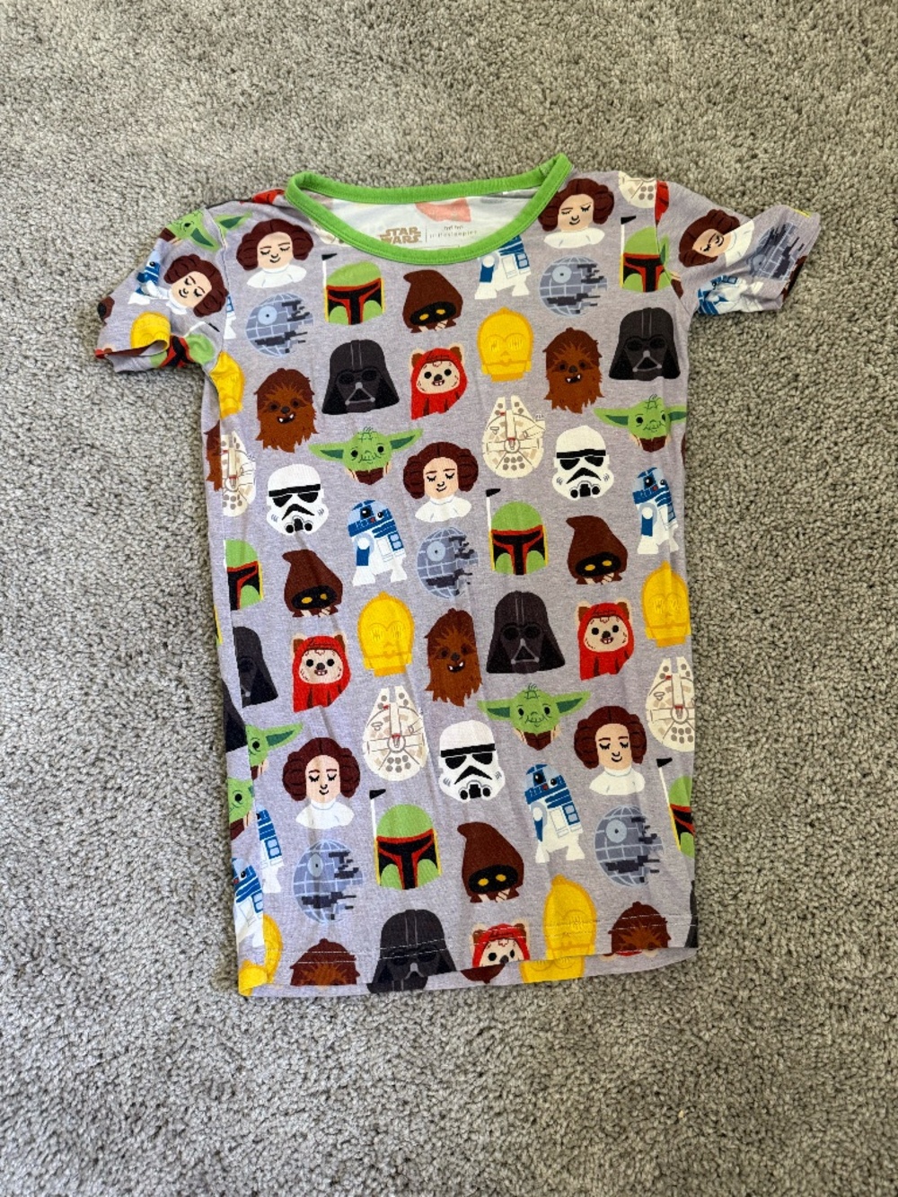 Little Sleepies Short Sleeve PJ Top in Legends of the Galaxy